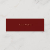 Potpourri (1) mini visitekaartje (Achterkant)