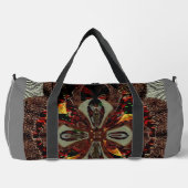 "Potpourri" (grote) Duffel Print gesneden naaizak Plunjezak (Voorkant)