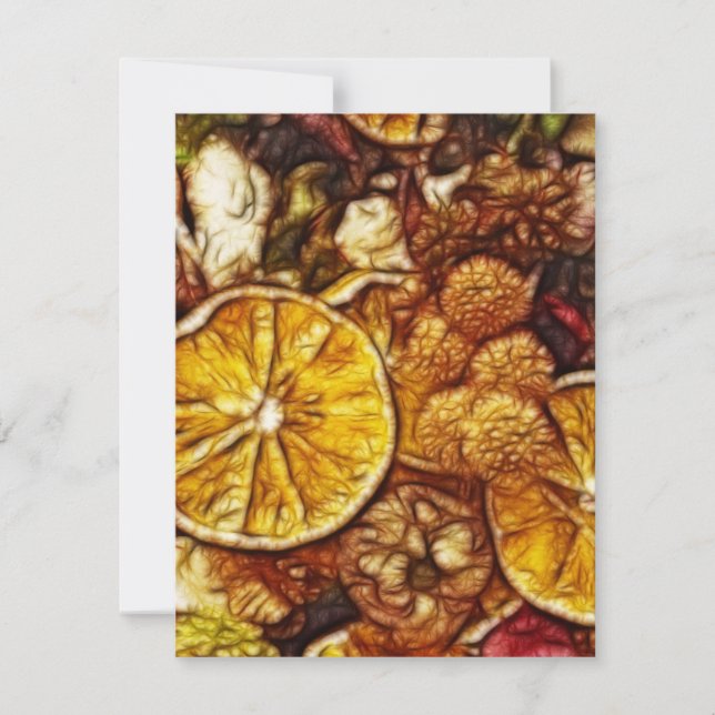 Potpourri Sinaasappels Fractal (Voorkant)