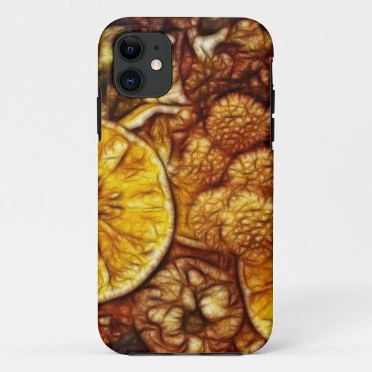 Potpourri Sinaasappels Fractal Case-Mate iPhone Case (Achterkant)
