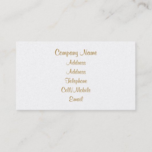 POTPOURRI-STROMEN VISITEKAARTJE (Achterkant)