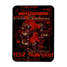 Potpourri World Kerstmis Navidad Noel P Magnet