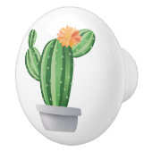 Potprickly Pear Keramische Knop (Rechts)