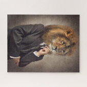 Potrait of A Lion Legpuzzel (Horizontaal)