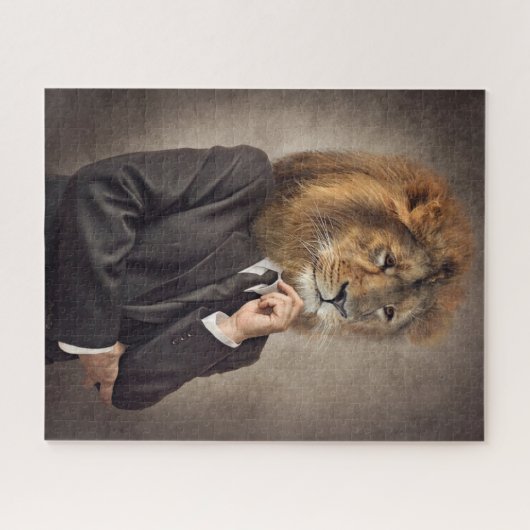 Potrait of A Lion Legpuzzel (Horizontaal)