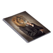 Potrait of A Lion Notitieboek (Rechterzijde)