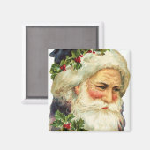 Potrait of Father Kerstmis  Magnet (Voorkant / Achterkant)
