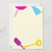 Pots and Panties Bridal Shower-uitnodiging Kaart (Achterkant)