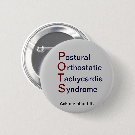 POTS Awareness Button (Voorkant /achterkant)
