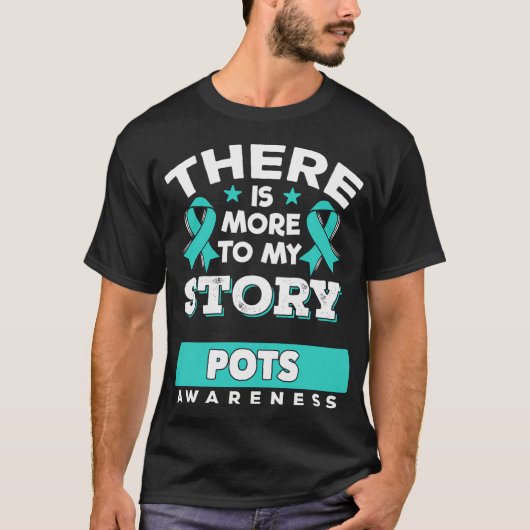 Pots Awareness Postural Tachycardie Syndroom Survi T-shirt (Voorkant)