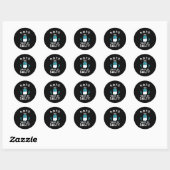 Pots Awareness Zoute Dysautonomie Turquoise Zout S Ronde Sticker (Vel)