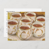 Pots de Creme Recipe Briefkaart (Voorkant / Achterkant)