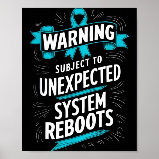 Pots Dysautonomia Awareness Unexpected System Rebo Poster (Voorkant)