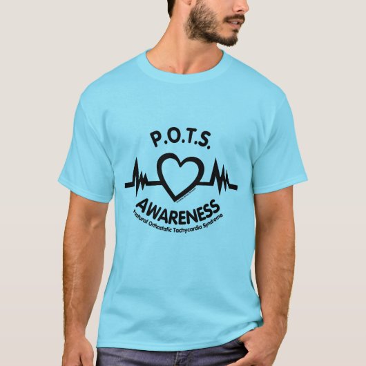 POTS... hartslag T-shirt (Voorkant)