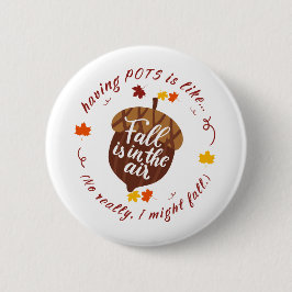 Pots Herfst Thema Button