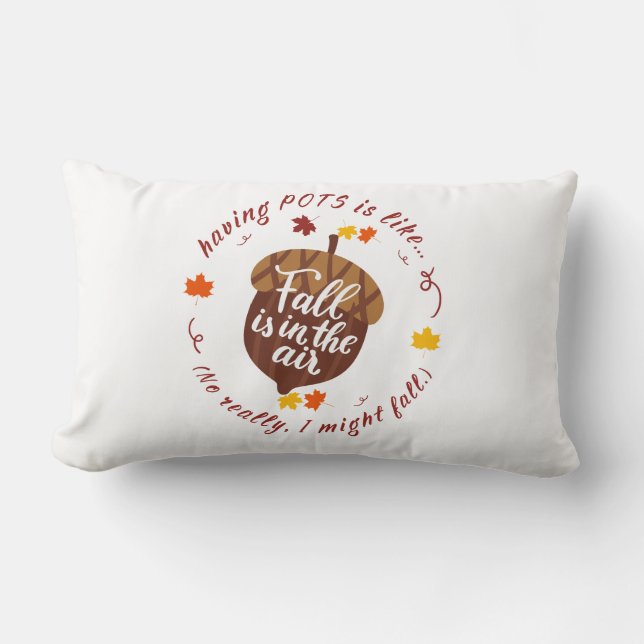 Pots Herfst Thema Sierkussen Kussen (Voorkant)