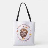 Pots Herfst Thema Tas (Achterkant)