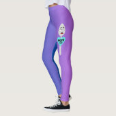 Pots is zo leerzaam Paarse & Blauwe Ombre Leggings (Links)