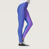 Pots is zo leerzaam Paarse & Blauwe Ombre Leggings (Rechts)