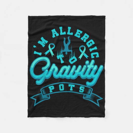 POTS-syndroom Dysautonomie Bewustzijn Dysautonomie Fleece Deken (Voorkant)