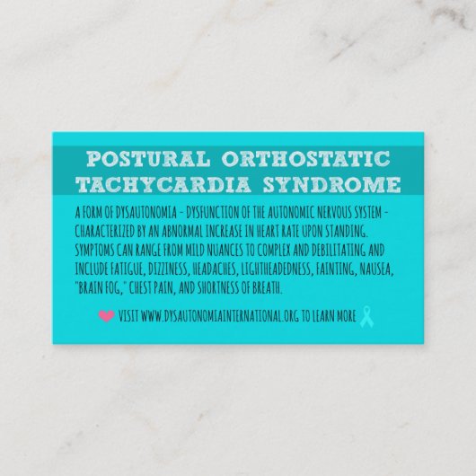 POTS VISITEKAARTJES (Voorkant)