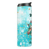 POTS Warrior | Disautonomie-bewustzijnslint Thermosbeker (Gedraaid links)