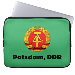Potsdam, DDR van de Deutsche Demokratische Republi Laptop Sleeve