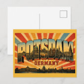 Potsdam Duitsland Sanssouci Briefkaart (Voorkant / Achterkant)