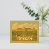 Potsdam Duitsland Stad Kunst Briefkaart (Staand voorkant)