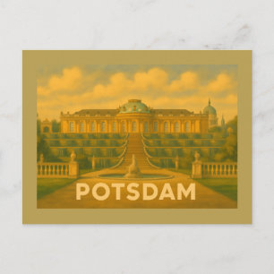 Potsdam Duitsland Stad Kunst Briefkaart