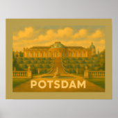 Potsdam Duitsland Stad Kunst Poster (Voorkant)