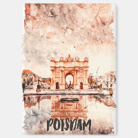 Potsdam Duitsland Waterverf Schilderen