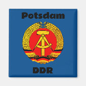 Potsdam, Oost-Duitsland (DDR) Magneet (Voorkant)