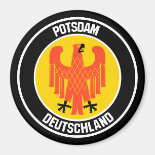 Potsdam Round Emblem Magneet