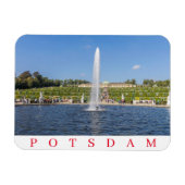 Potsdam Sanssouci Palace Gardens fridge magnet Magneet (Horizontaal)