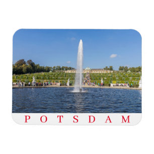 Potsdam Sanssouci Palace Gardens fridge magnet Magneet