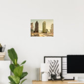 Potsdamer Platz in Berlijn, Duitsland Poster (Thuiskantoor)