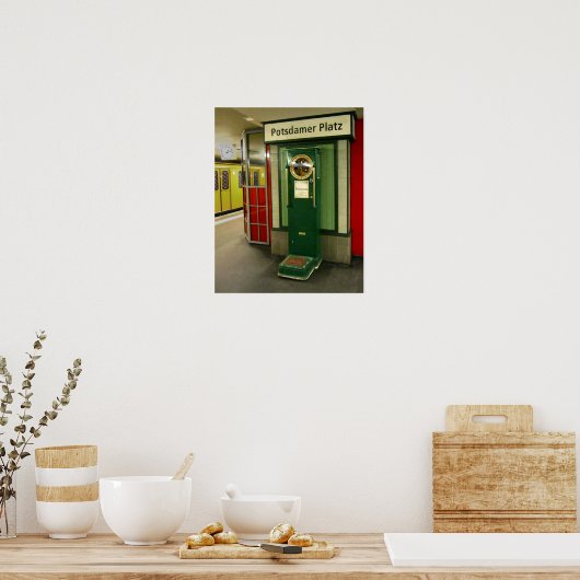 Potsdamer Platz Poster (Keuken)