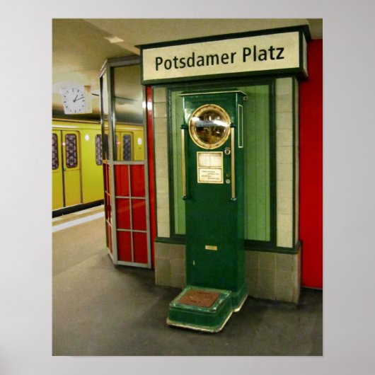 Potsdamer Platz Poster (Voorkant)
