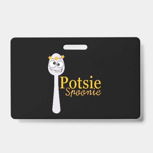 POTSIE SPOONIE BADGE (Voorkant)