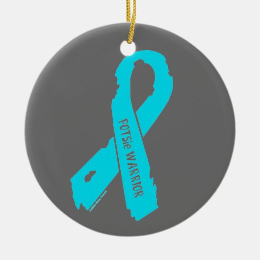 POTSie Warrior torn lint Keramisch Ornament (Voorkant)
