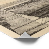 Pottawatomie County Boerderij, Junction City, Kans Poster (Hoek)