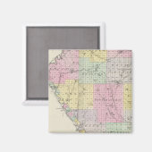 Pottawatomie County, Kansas 2 Magneet (Voorkant / Achterkant)