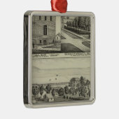 Pottawatomie, Kansas Metalen Ornament (Rechts)