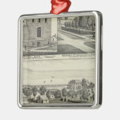 Pottawatomie, Kansas Metalen Ornament (Links)