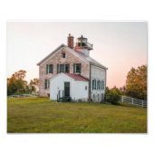Pottawatomie Lighthouse Print Foto Afdruk (Voorkant)