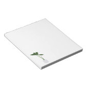 Potted Alocasia House Plant Note Pad Notitieblok (Schuin)