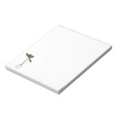 Potted Alocasia House Plant Note Pad Notitieblok (Linkerzijde)