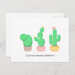 Potted Cacti - Cactus maakt het perfect Briefkaart