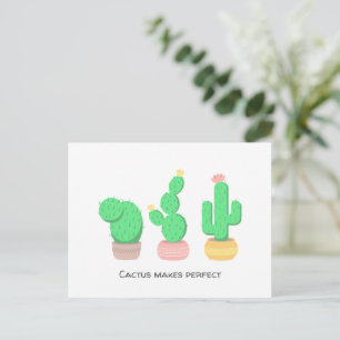 Potted Cacti - Cactus maakt het perfect Briefkaart